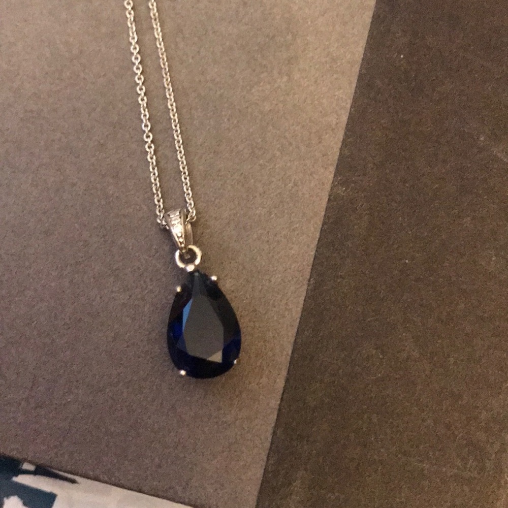 Sapphire necklace